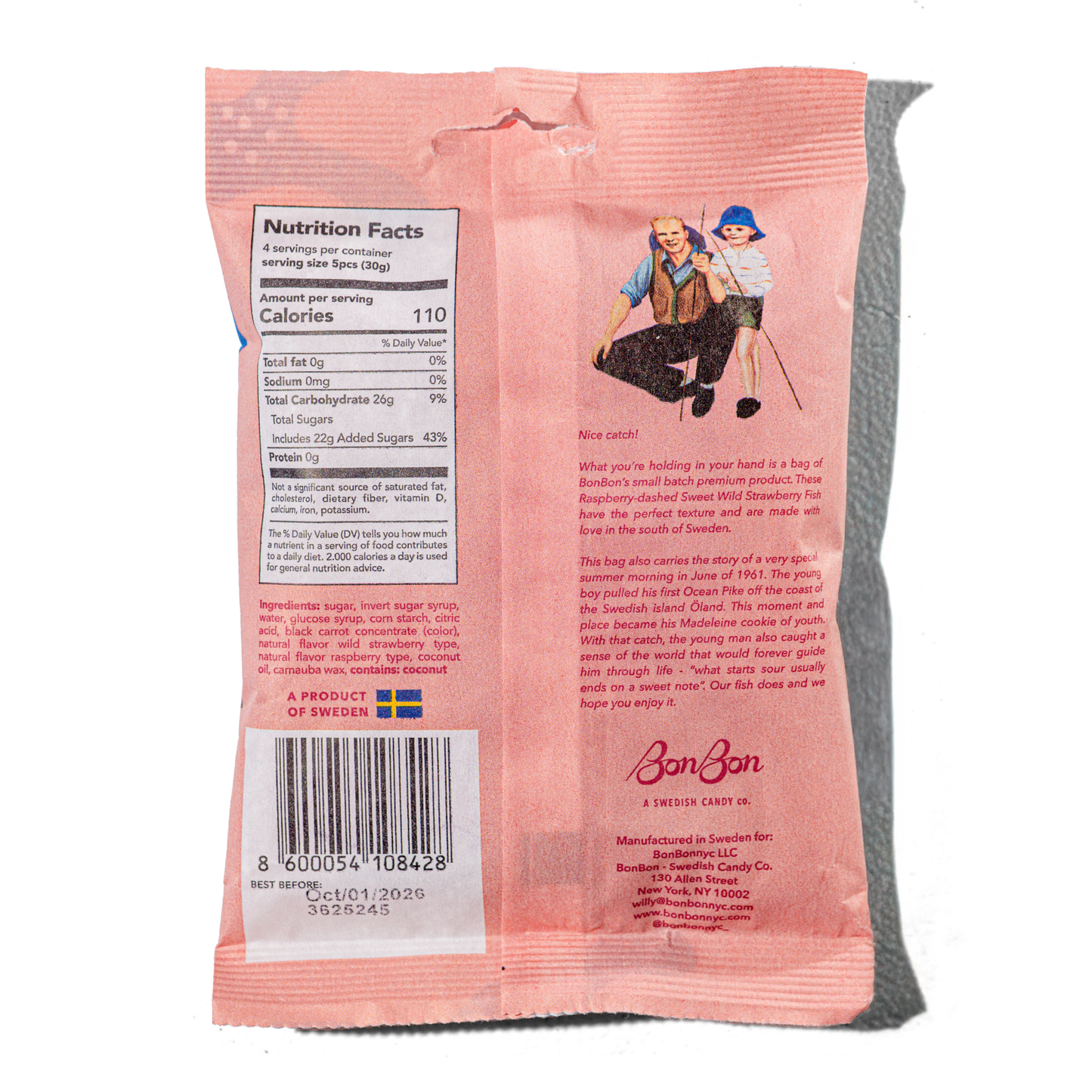 BonBon's Sweet Wild Strawberry Fish