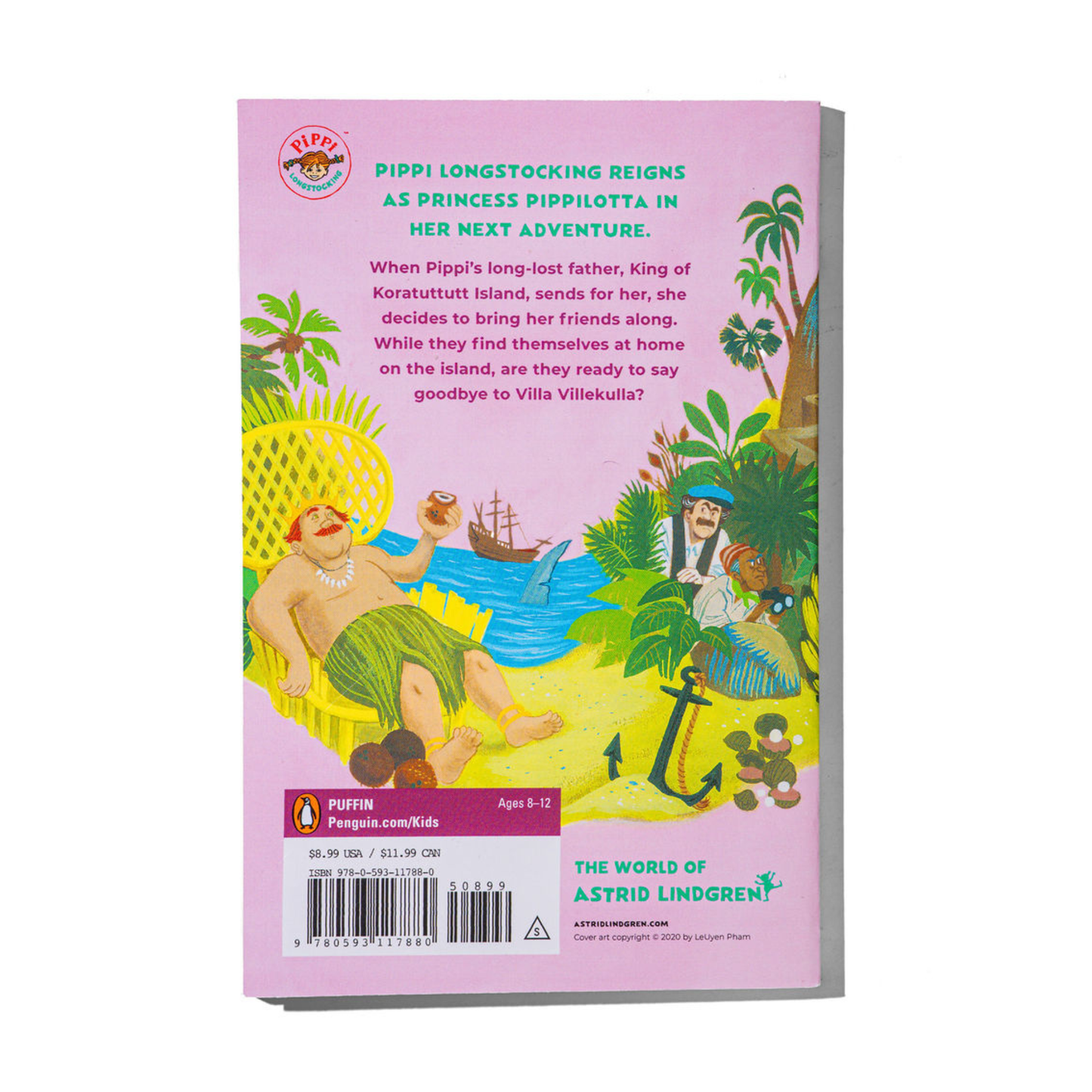 Pippi In The South Seas (Paperback)