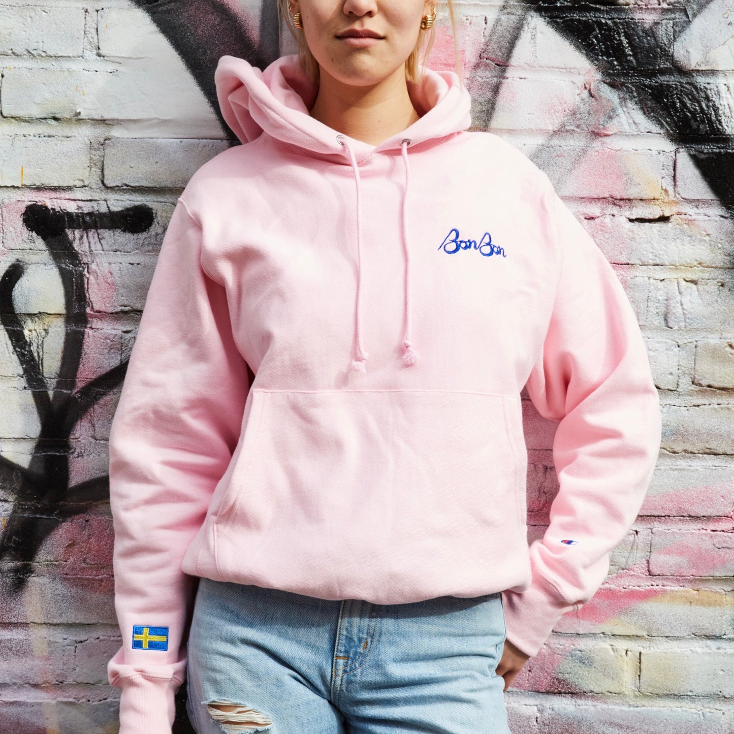 BonBon Growing Up Is A Trap Hoodie - Signature Pink