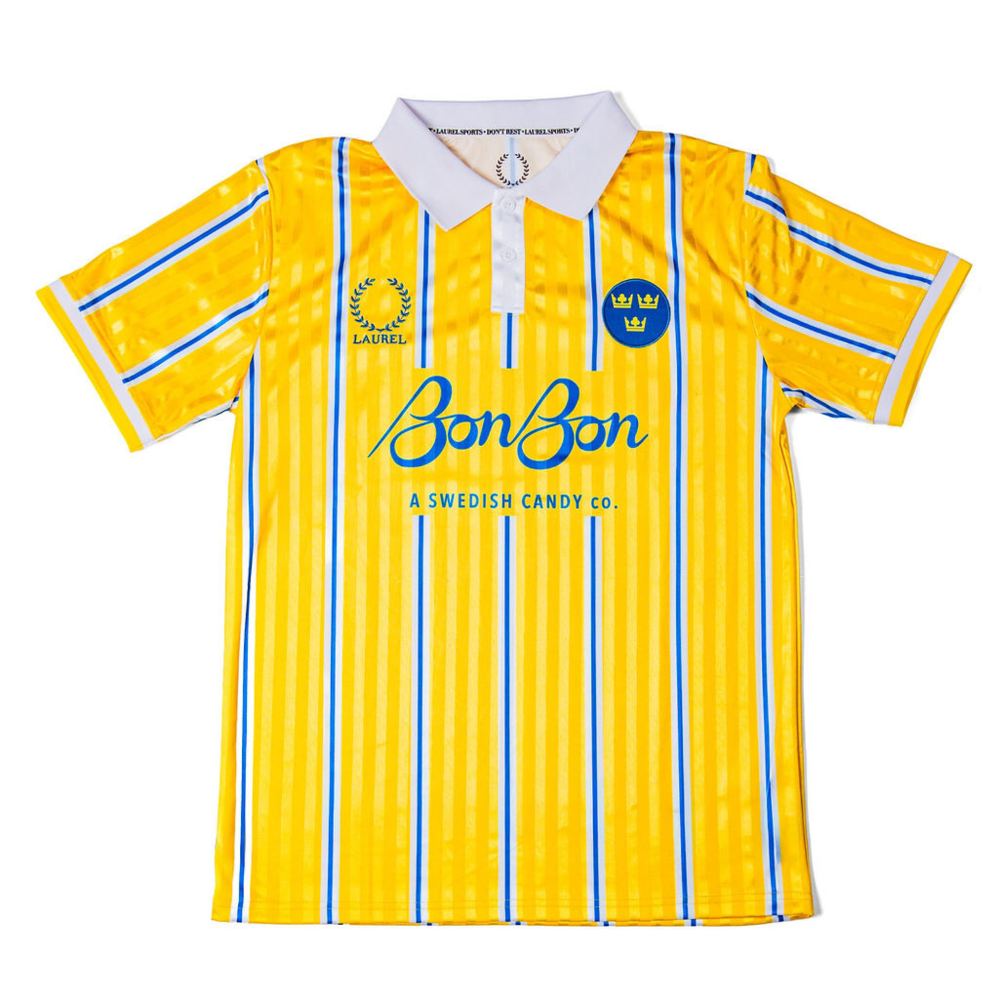 BonBon's Swedish Striped Soccer Jersey