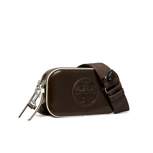 Mini Miller Crossbody Bag in Cola Brown