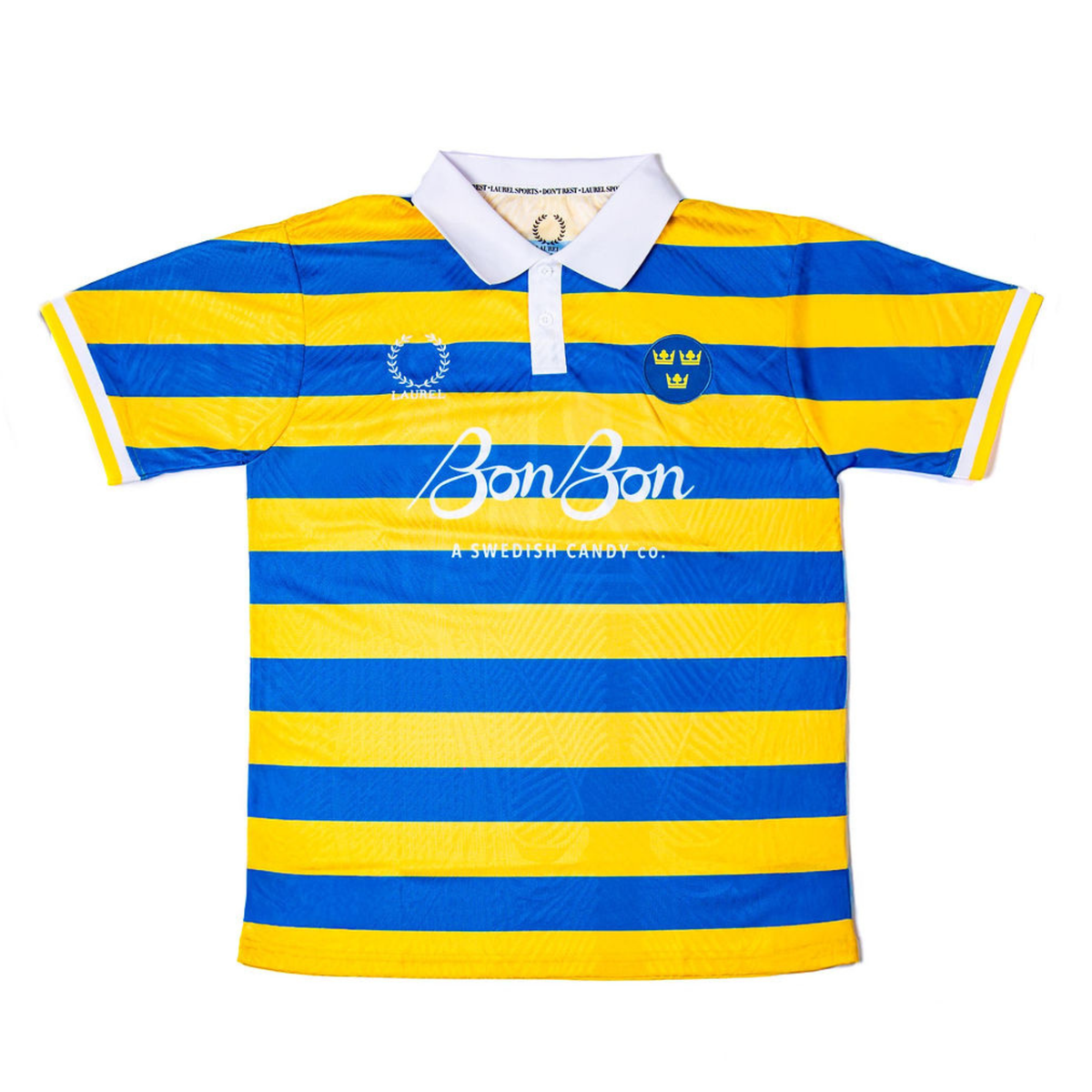 BonBon's Swedish Striped Soccer Jersey