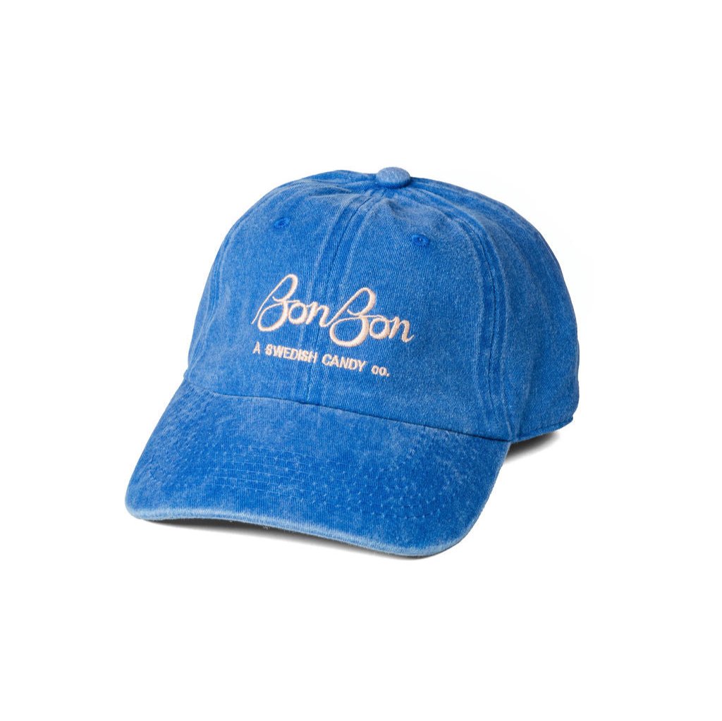 BonBon Dad Hat - Cerulean Denim and Pink