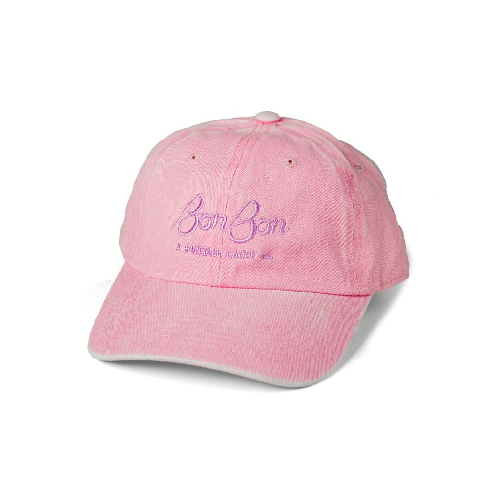 BonBon Dad Hat - Pink Denim and Lavender