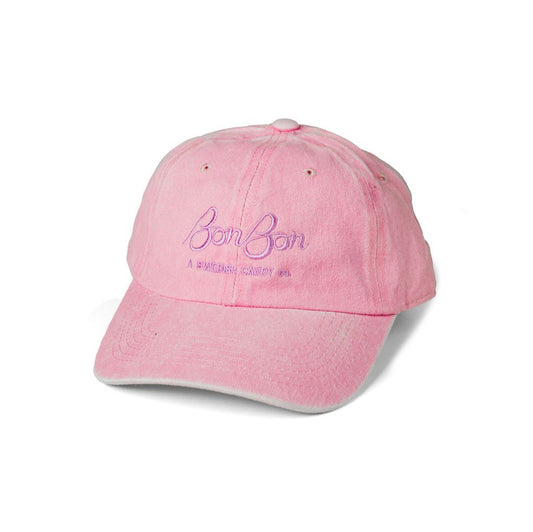 BonBon Dad Hat - Pink Denim and Lavender