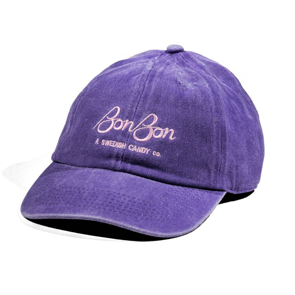 BonBon Dat Hat - Purple Denim and Pink