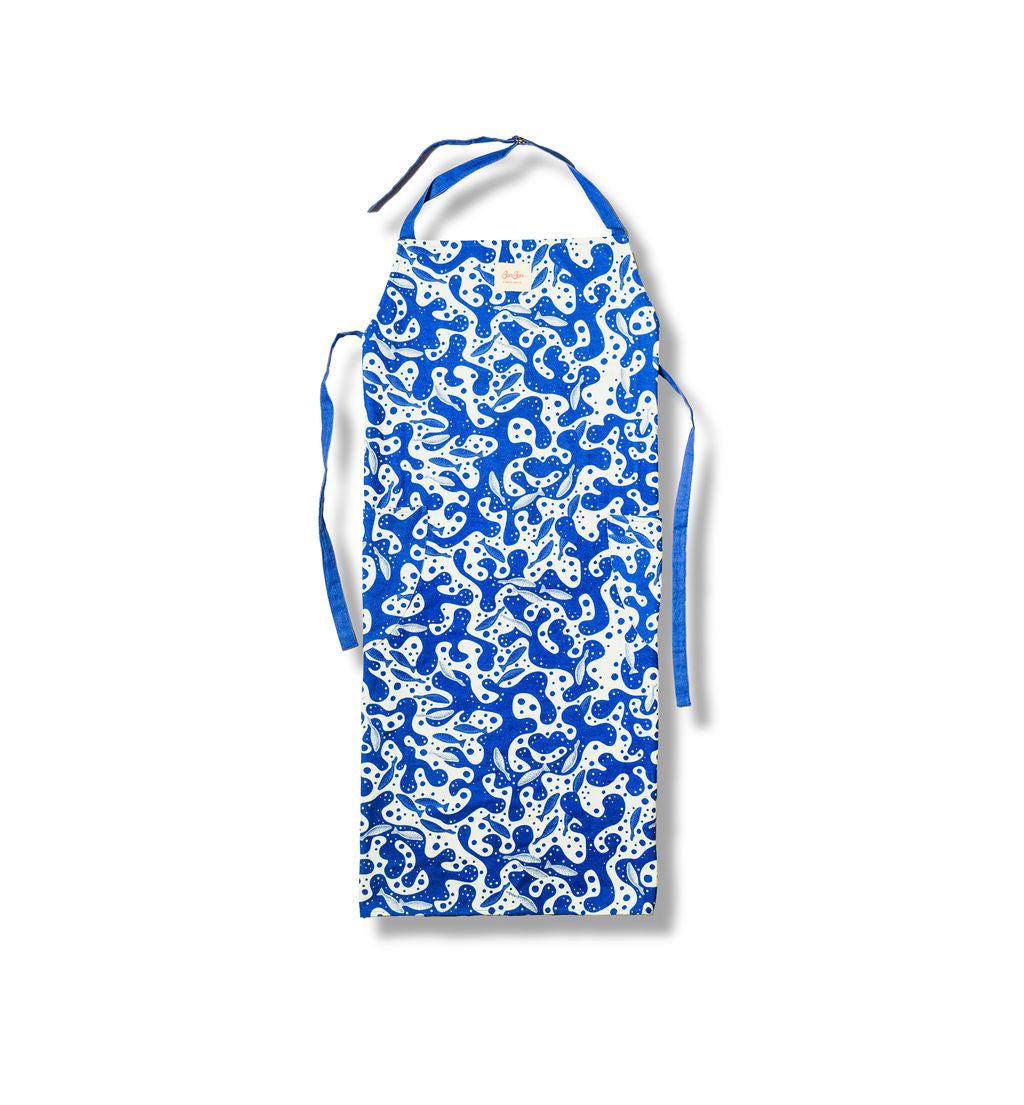 BonBon Signature Apron - Blue