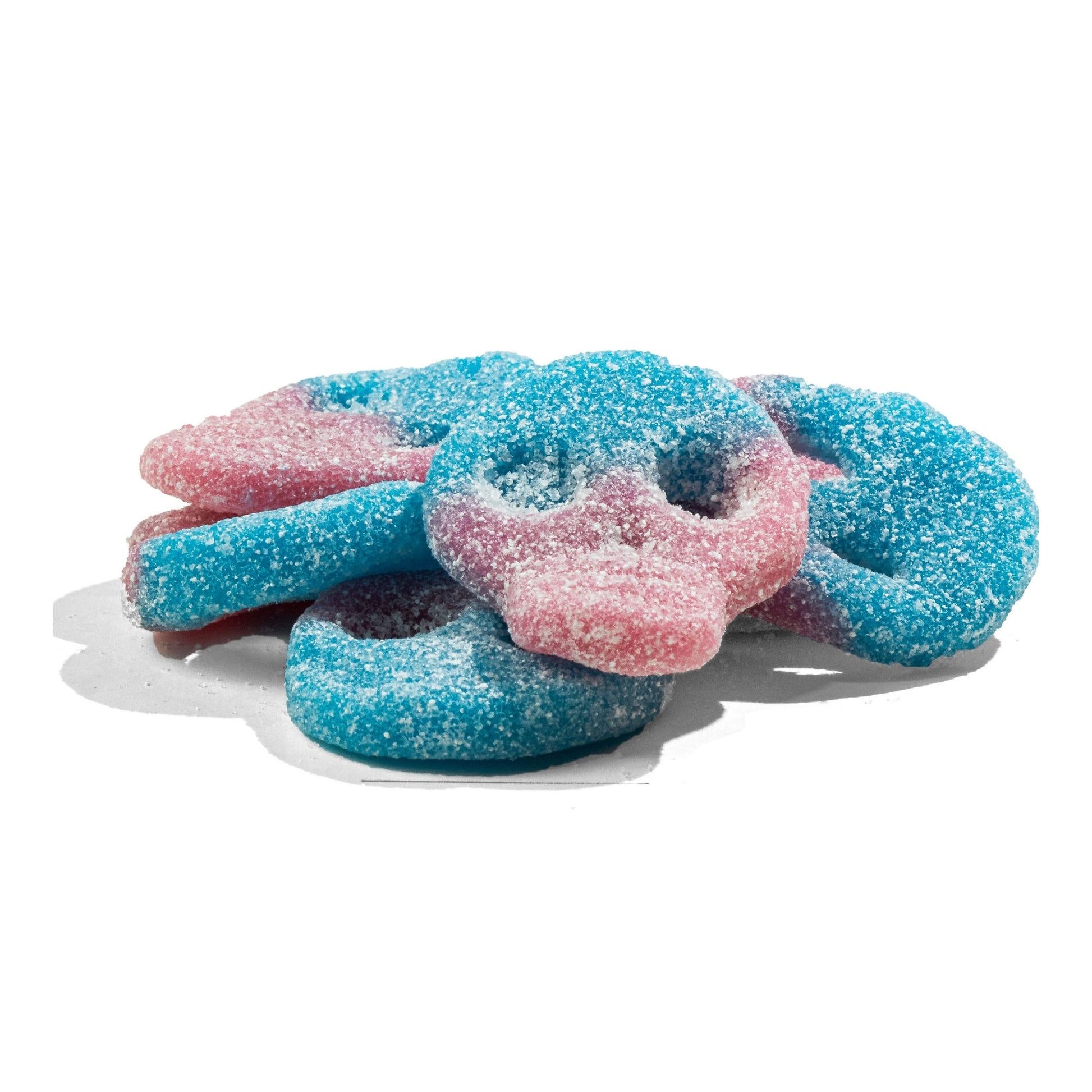 Cotton Candy Sour Skulls