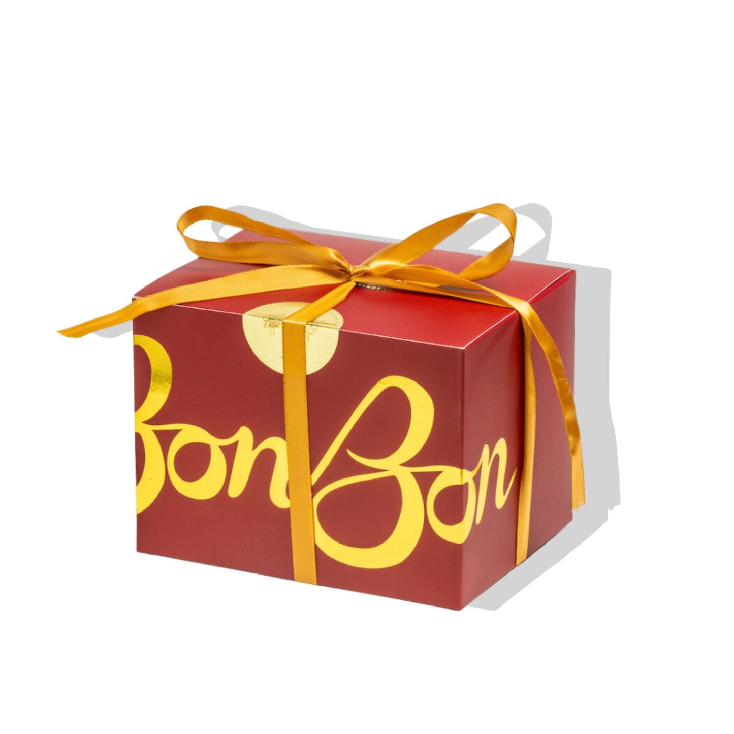 Large Holiday Gift Box - Burgundy