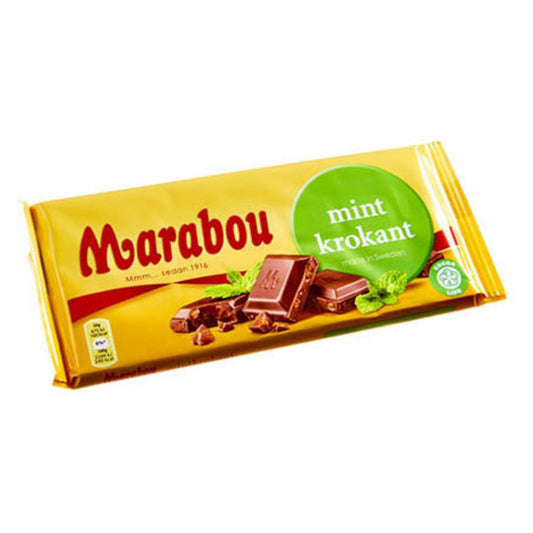 Marabou Mint Crisp 200g