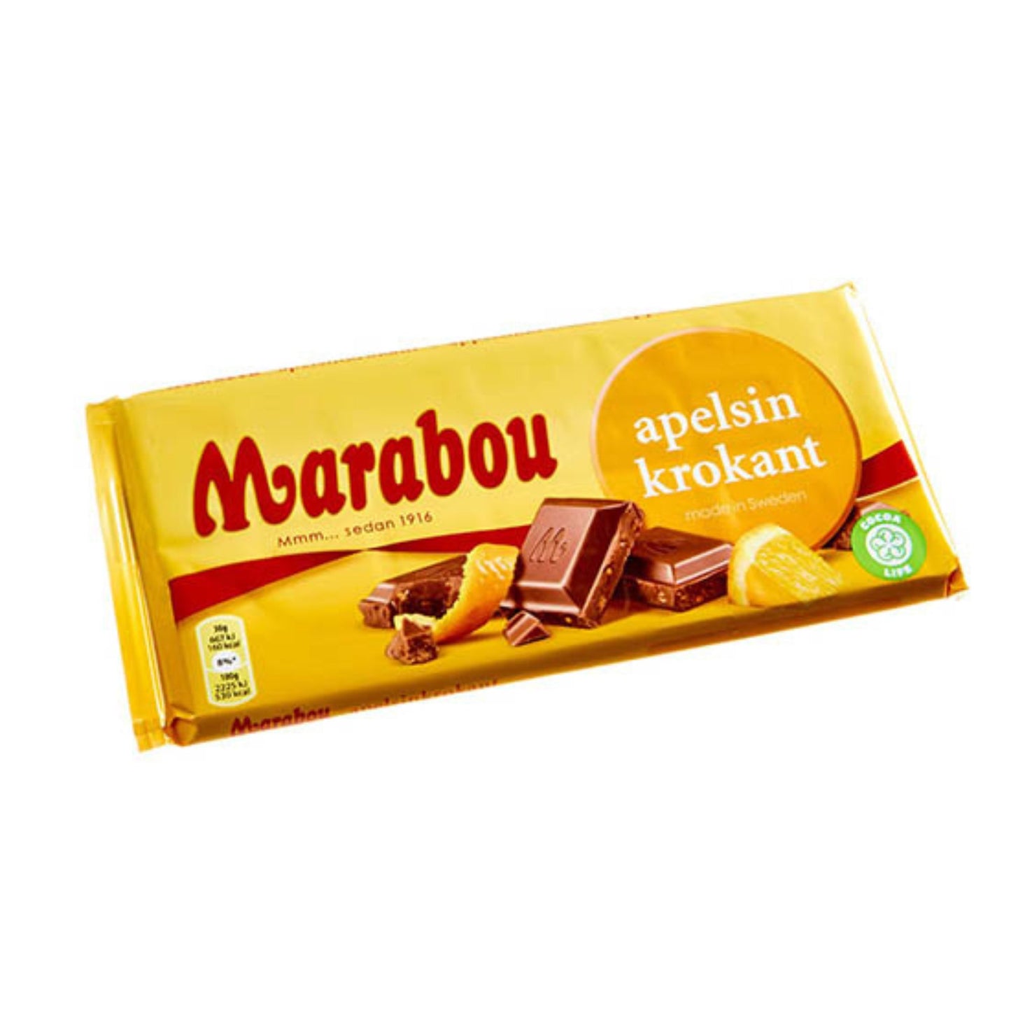 Marabou Orange Crisp 200G