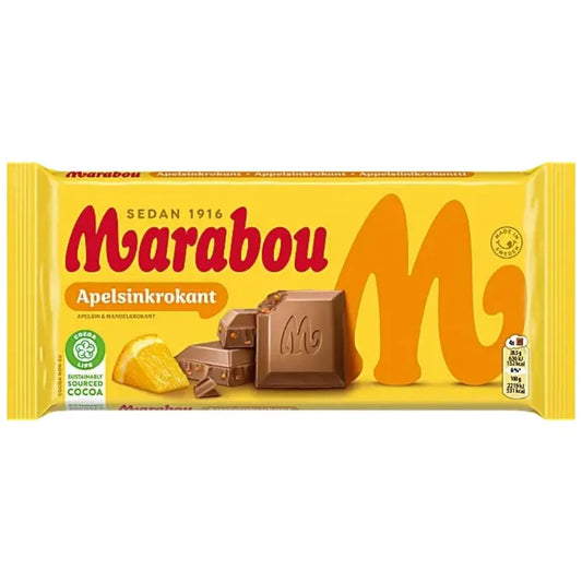 Marabou Orange Crisp 200G