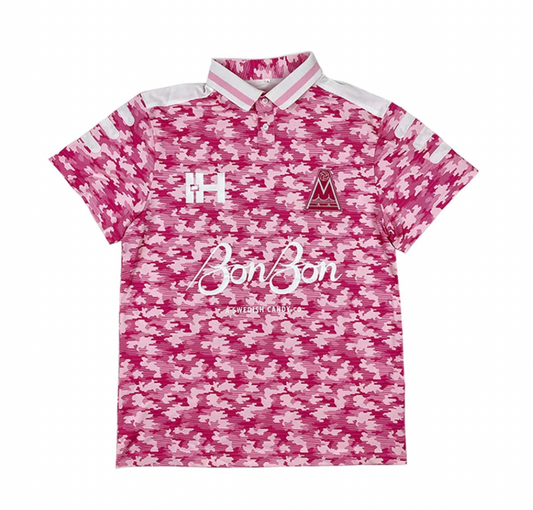 Metro FC x BonBon Jersey in Pink Camo
