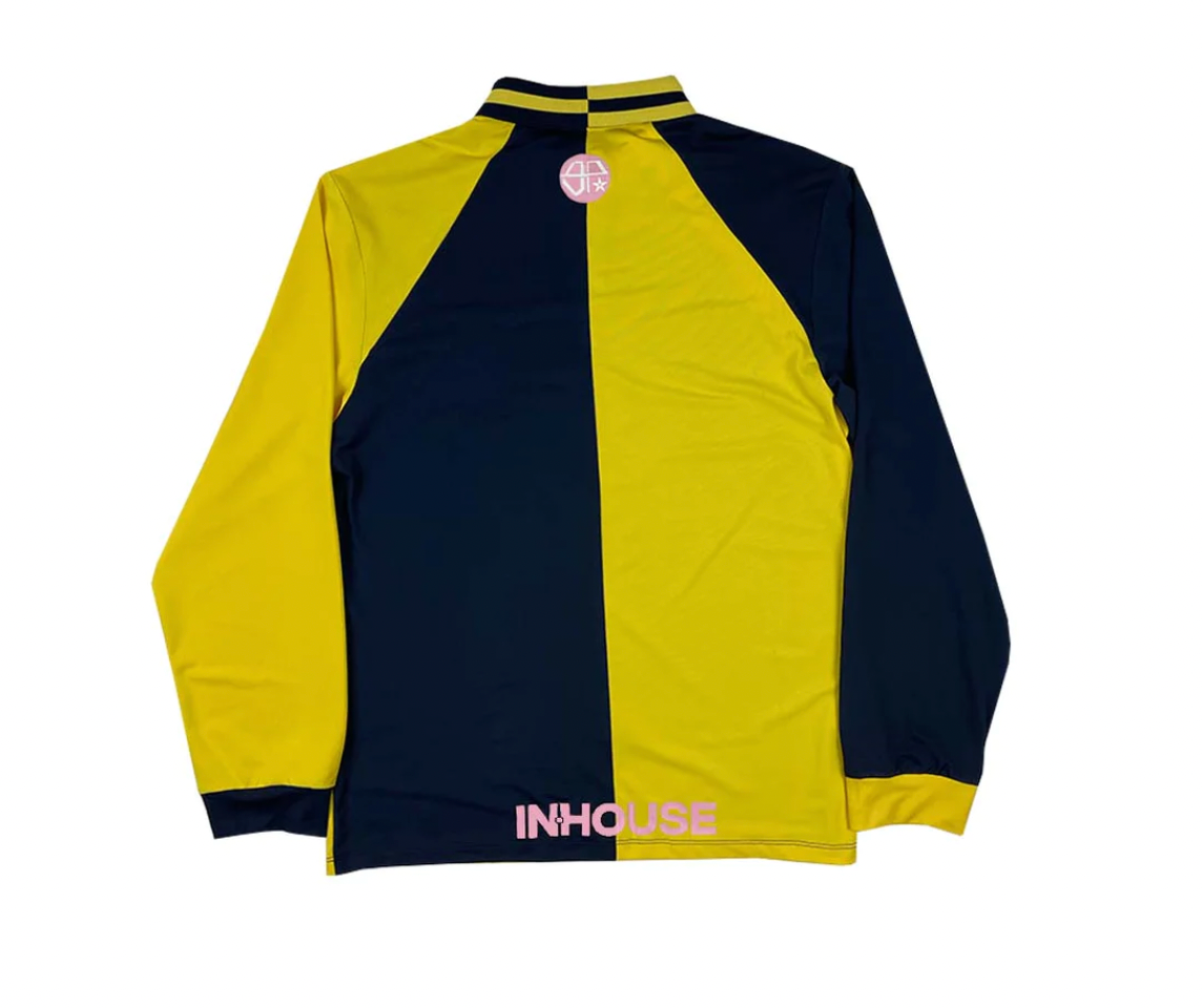 Metro FC x BonBon Long Sleeve Jersey in Yellow and Navy