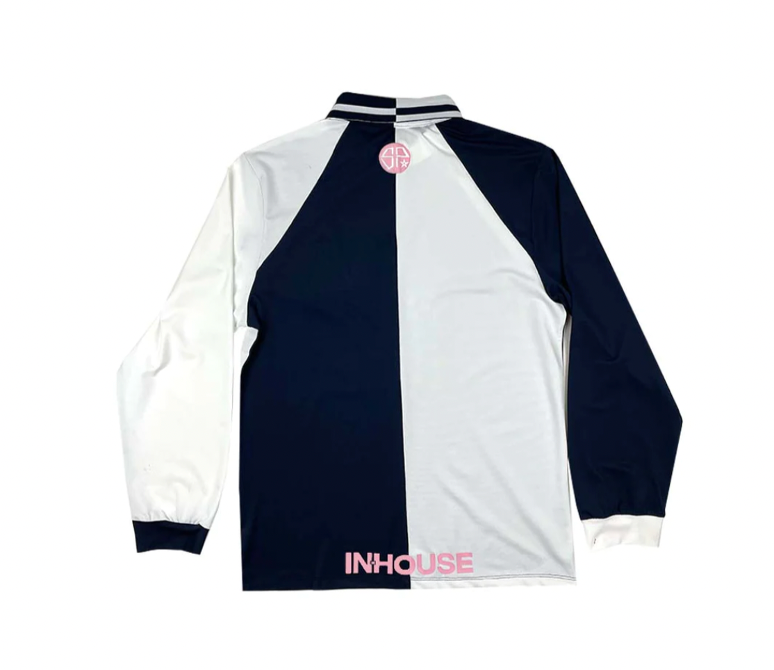 Metro FC x BonBon Long Sleeve Jersey in White and Navy