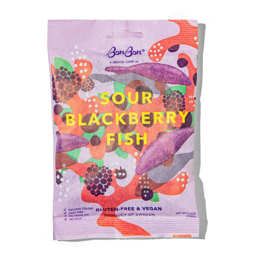 BonBon's Sour Blackberry Fish