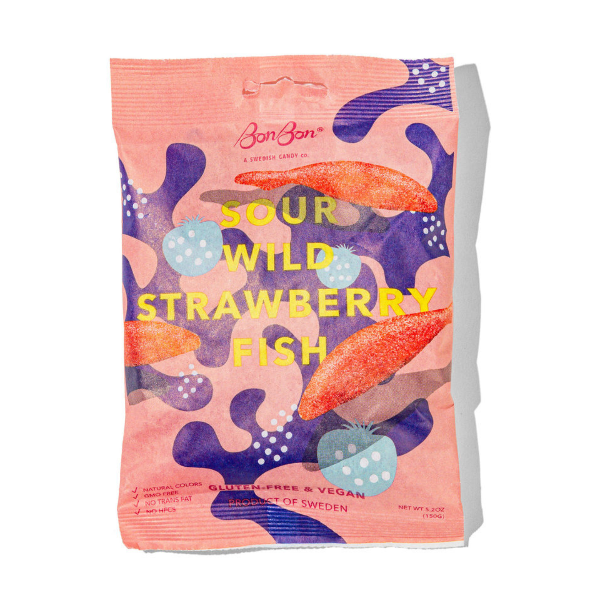 BonBons Sour Wild Strawberry Fish