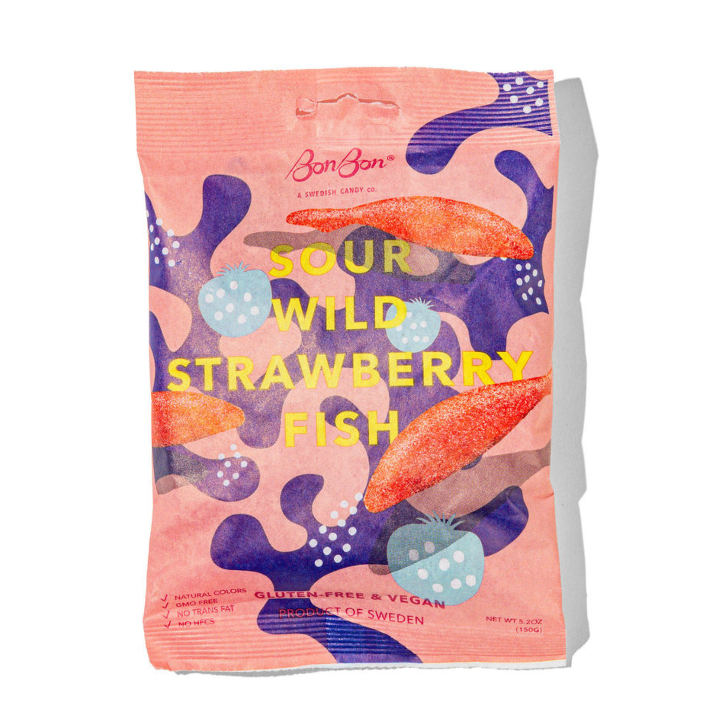 BonBon's Sour Wild Strawberry Fish