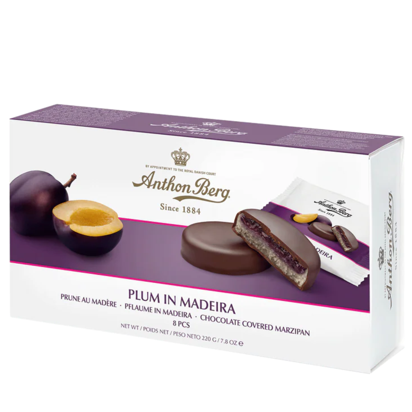 Anthon Berg Plum in Madeira 220g