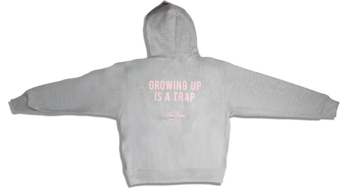 BonBon Growing Up Is A Trap Hoodie