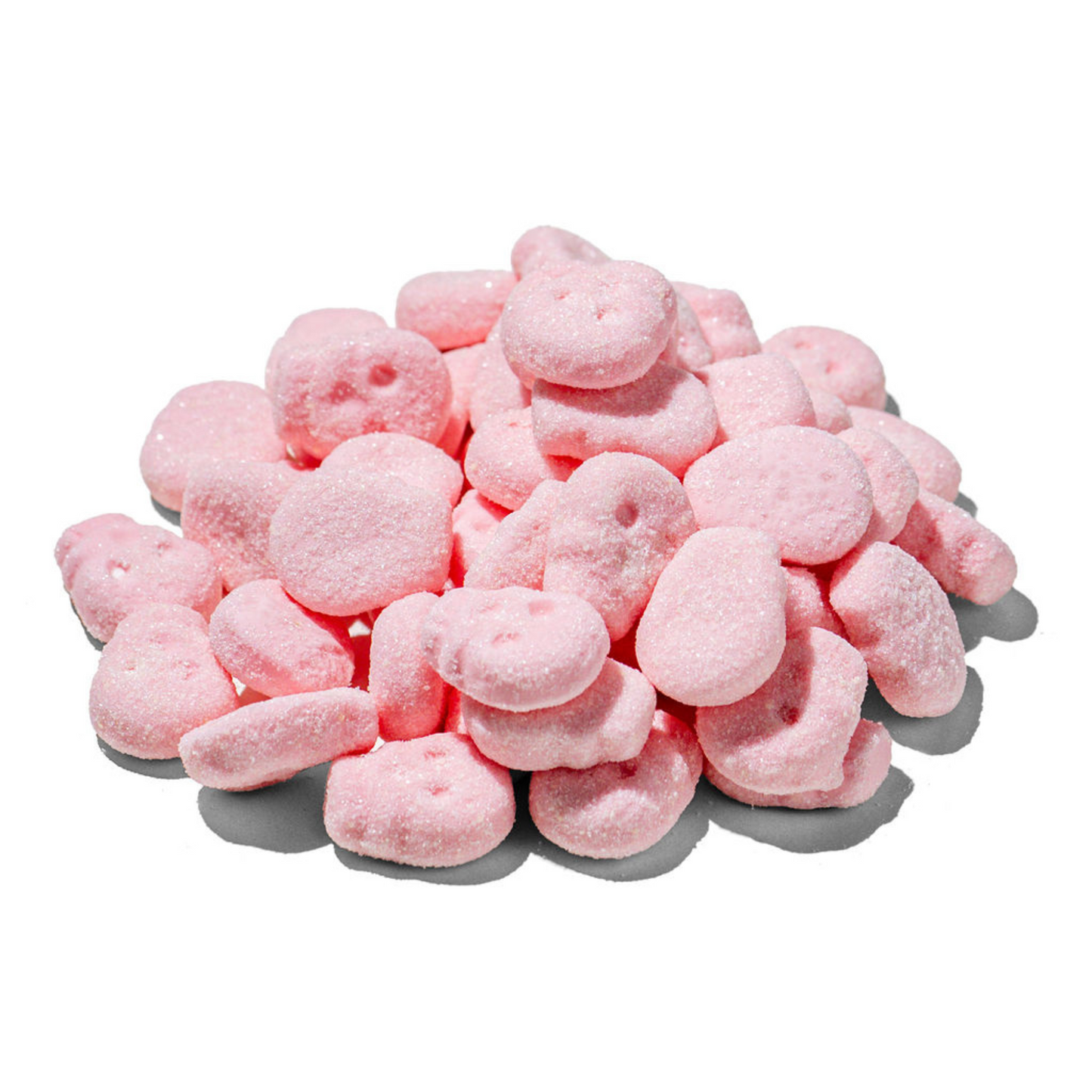 Sour Mini Strawberry Foam Skulls