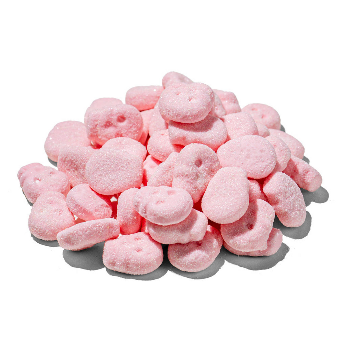 Sour Mini Strawberry Foam Skulls