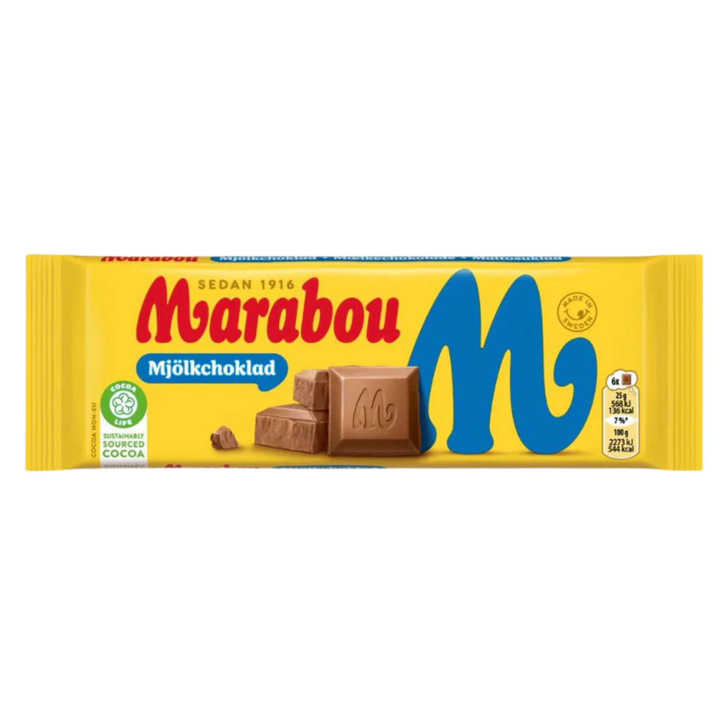 Marabou Milk Chocolate 90g