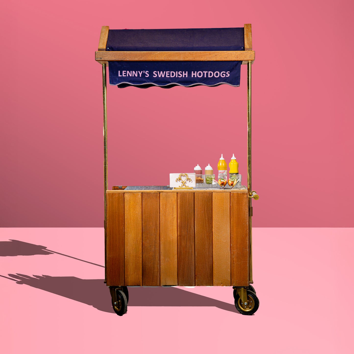 Lenny's Hot Dog Cart