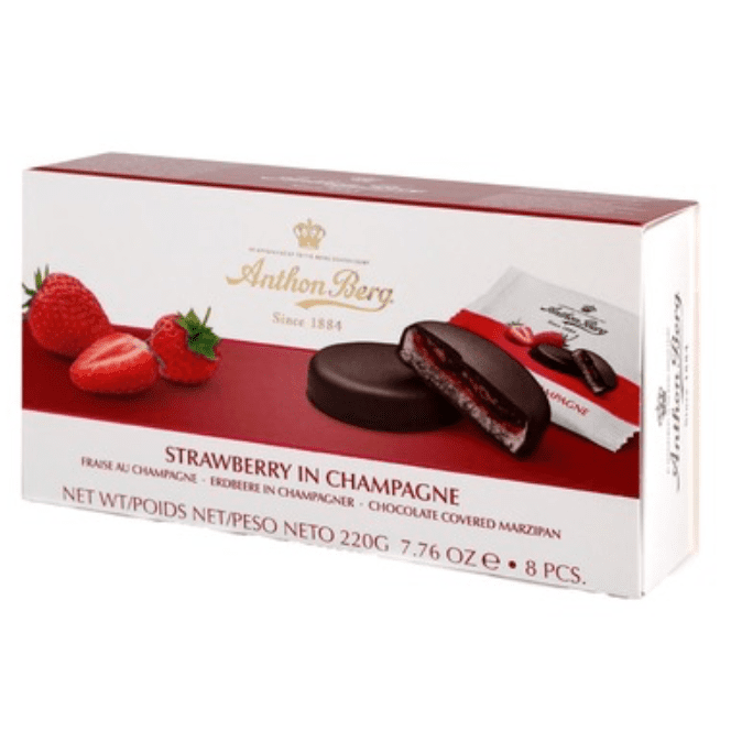 Anthon Berg Strawberries in Champagne 220g