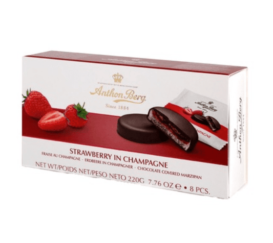 Anthon Berg Strawberries in Champagne 220g