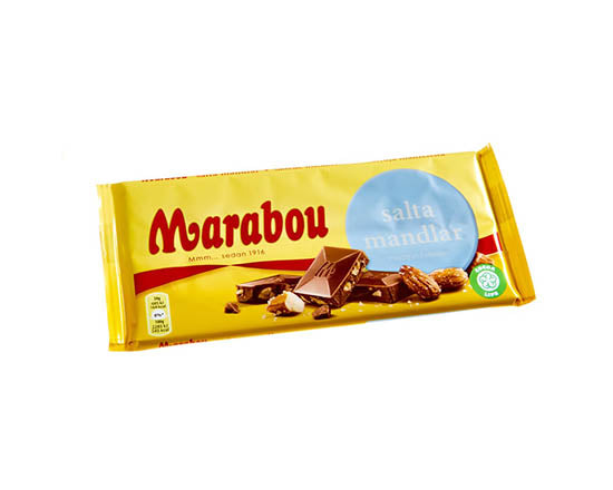 Marabou Salted Almonds 200g