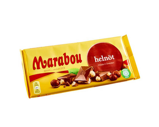 Marabou Whole Hazelnut 200G